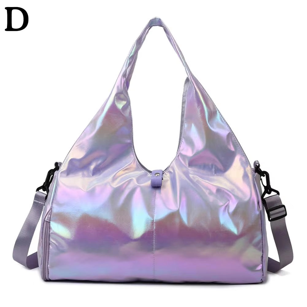 Gym Fitness Handbags for Women Men Dry Wet Separation High Capacity Yoga Mat Bag Portable Waterproof Outdoor Sport Travel Bag