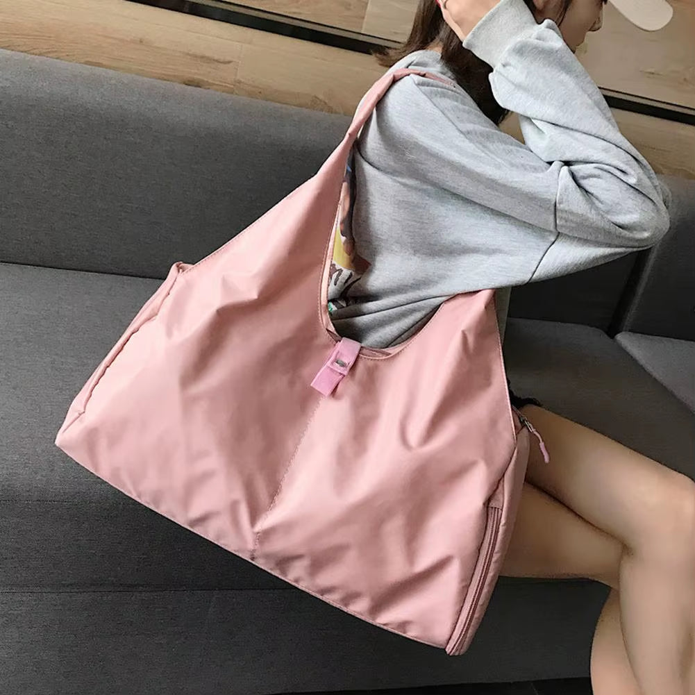 Gym Fitness Handbags for Women Men Dry Wet Separation High Capacity Yoga Mat Bag Portable Waterproof Outdoor Sport Travel Bag