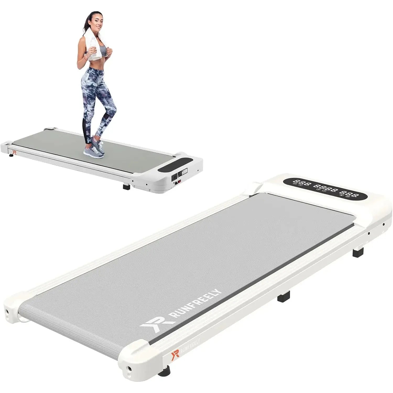 Walking Pad under Desk Treadmill, Remote Control Walking Desk Walking Pad for Home and Office.
